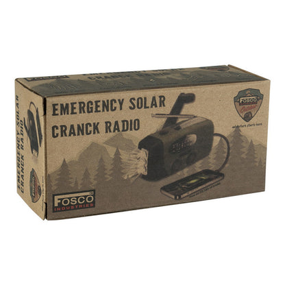 Fosco Noodradio met Zaklamp en Powerbank