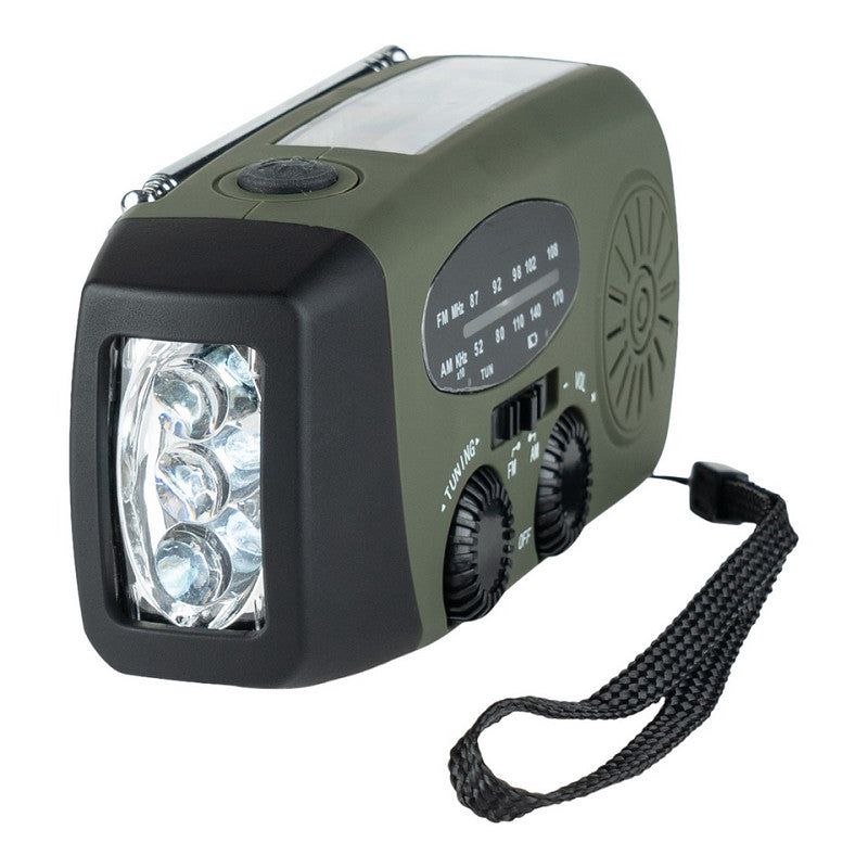 Fosco Noodradio met Zaklamp en Powerbank