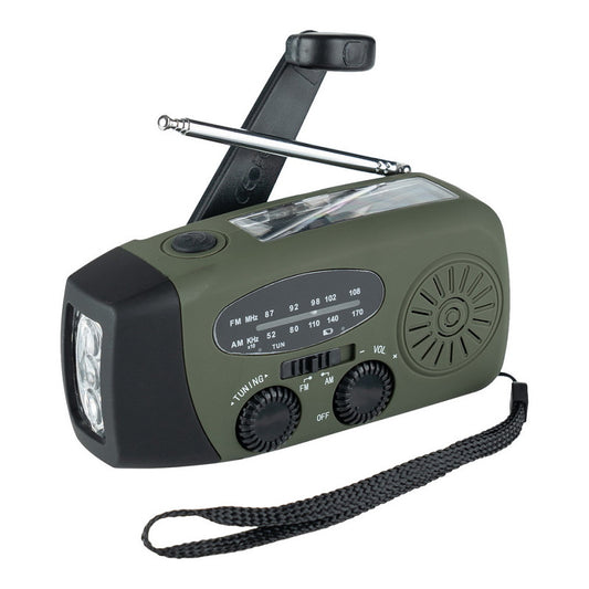 Fosco Noodradio met Zaklamp en Powerbank