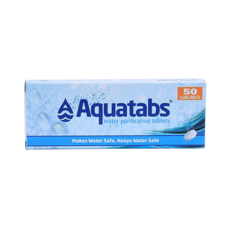 Waterzuiverings tabletten (voor 50 liter)